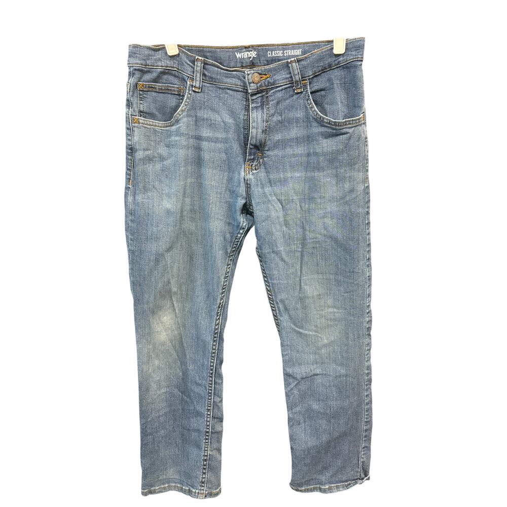 Classic Straight Jeans - Wrangler - 16 Husky